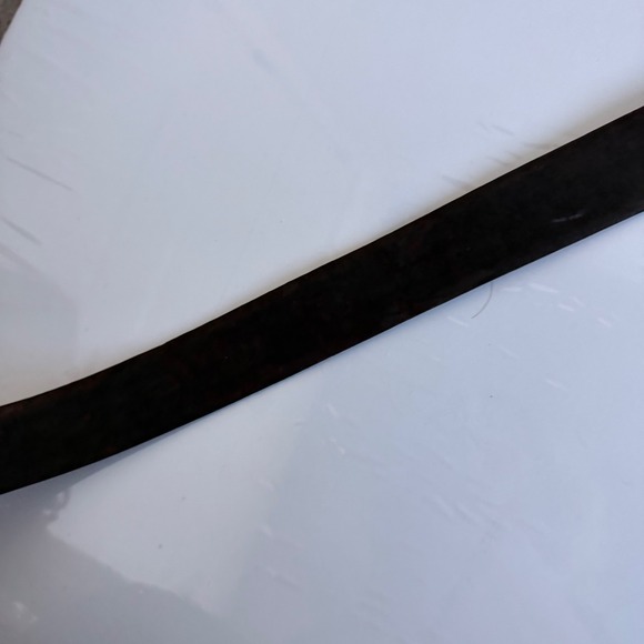 Vintage Banana Republic Bamboo Style Buckle Suede Belt - Picture 6 of 10